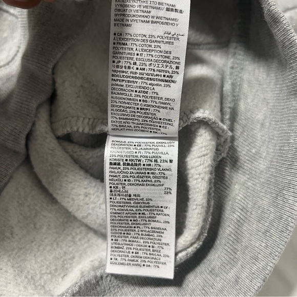 GAP Kids Girls Size Small 6-7 Gray & Pink Jogger Sweatpants Set Full Zip Hoodie - Picture 7 of 15